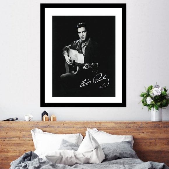Elvis Presley Art unframed 11x8.5 Poster print Premium Quality - Picture 4 of 4